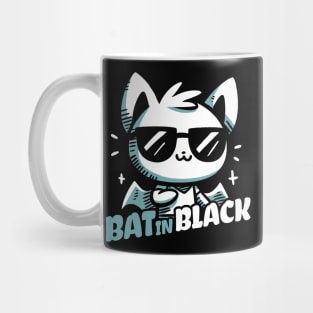 Bat in Black Night Life Mug